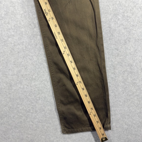 Diesel Thavar-A Pants Mens 33x34 Brown Chino Style Stretch Button Fly - Picture 11 of 13